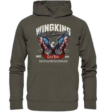 Goldwing Wing King 50 Jubiläum 1975 - Organic Hoodie
