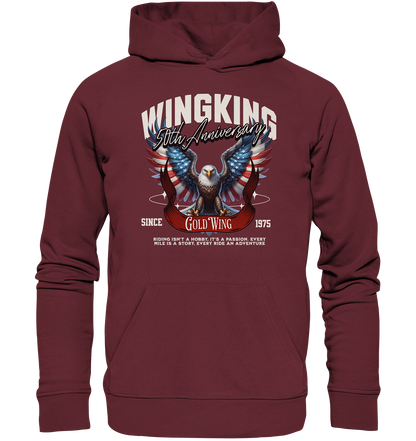 Goldwing Wing King 50 Jubiläum 1975 - Organic Hoodie