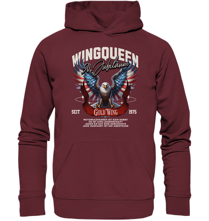Goldwing Wing Queen 50 Jubiläum 1975 DE - Organic Hoodie