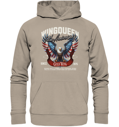 Goldwing Wing Queen 50 Jubiläum 1975 - Organic Hoodie