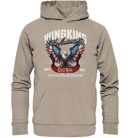 Goldwing Wing King 50 Jubiläum 1975 - Organic Hoodie