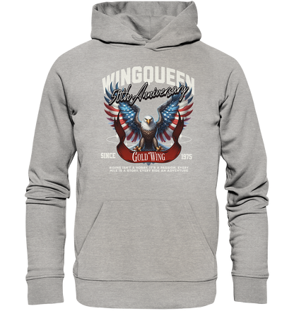 Goldwing Wing Queen 50 Jubiläum 1975 - Organic Hoodie