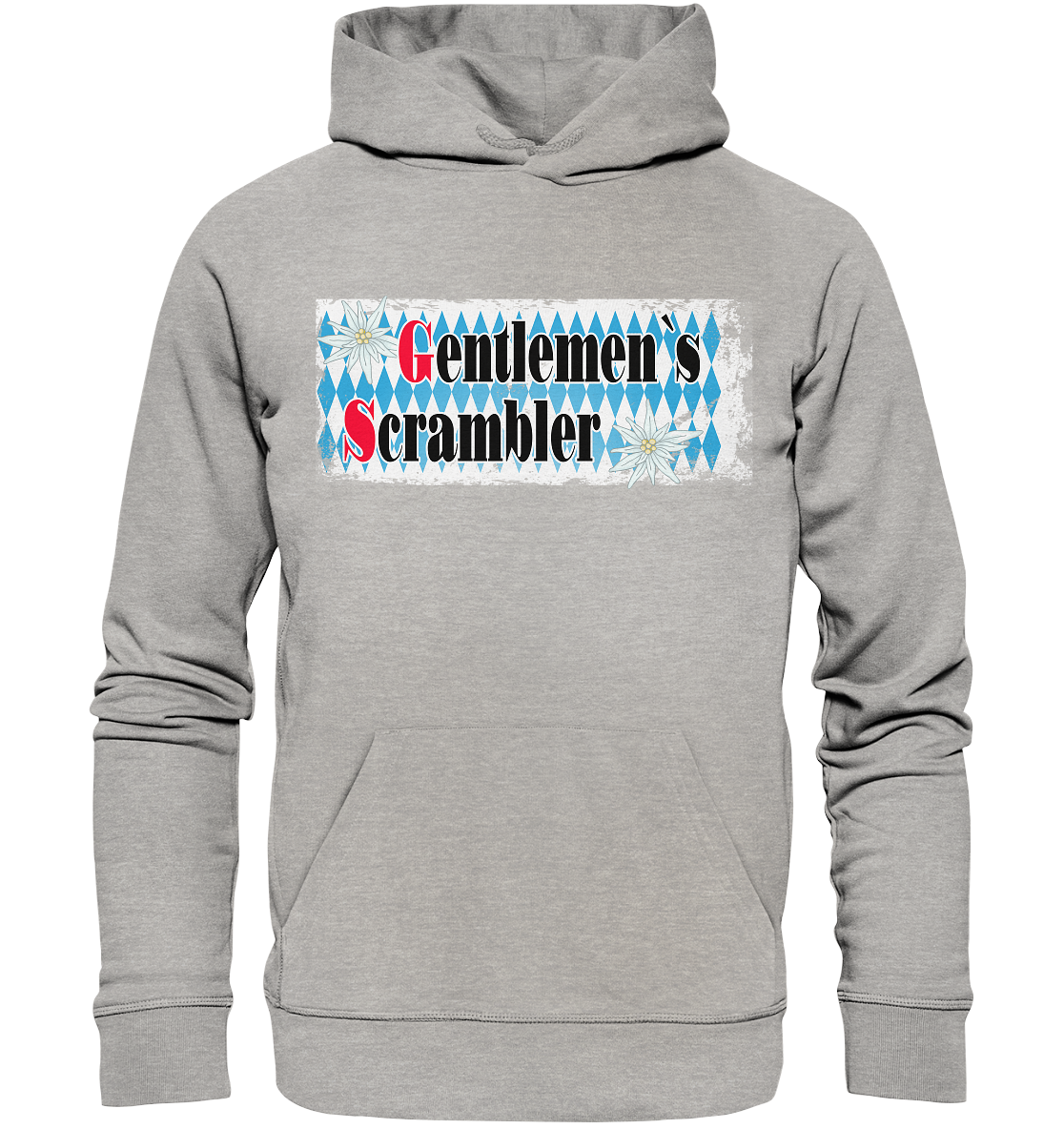 Gentlemen`s Scrambler - GS Adventure Bike - Organic Hoodie