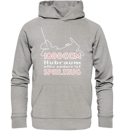 Goldwinger Spruch - 1800ccm Spielzeug - Organic Hoodie