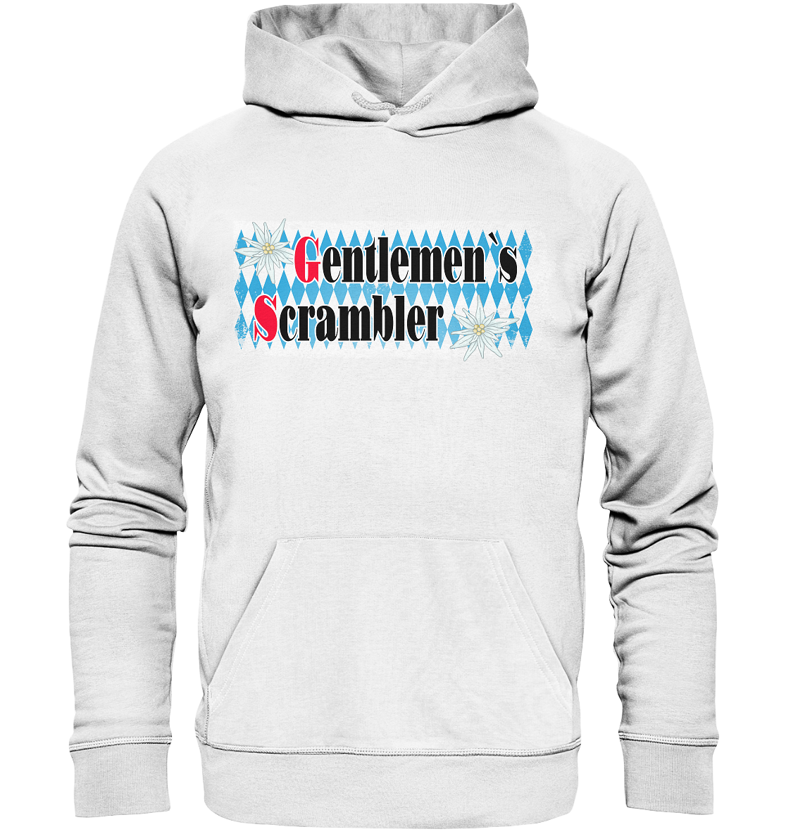 Gentlemen`s Scrambler - GS Adventure Bike - Organic Hoodie