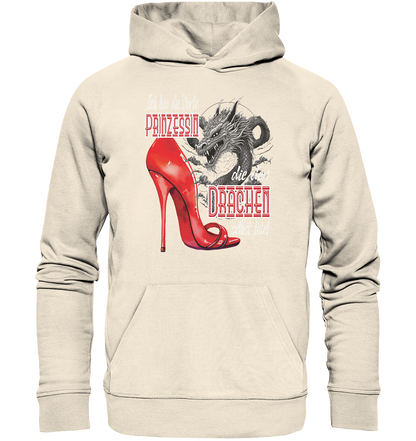 Prinzessin - die den Drachen tötet High Heel - Organic Hoodie