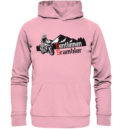 Gentlemen Scrambler - Abenteuer Biker - Organic Hoodie