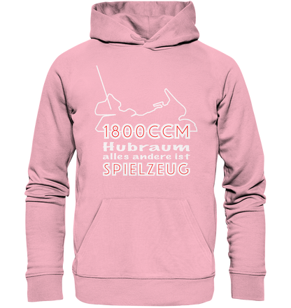 Goldwinger Spruch - 1800ccm Spielzeug - Organic Hoodie