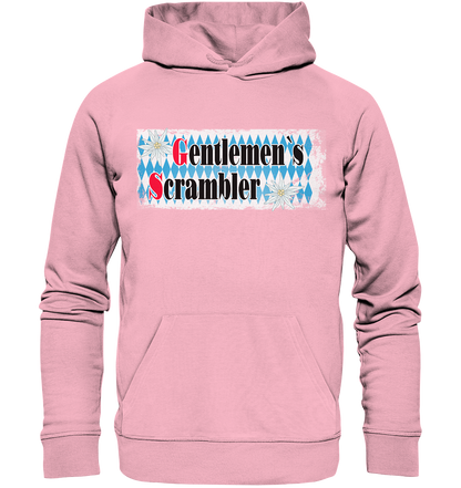 Gentlemen`s Scrambler - GS Adventure Bike - Organic Hoodie