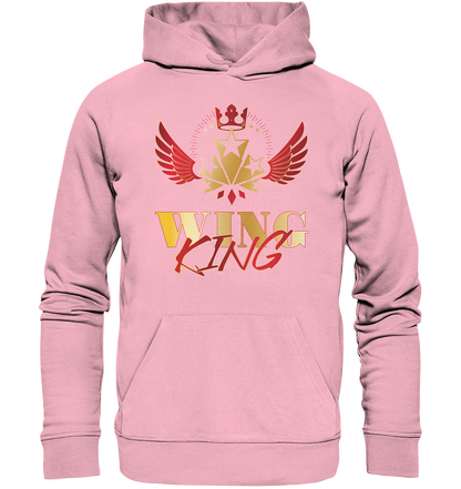 Goldwing - Wing King rot/gold - Organic Hoodie
