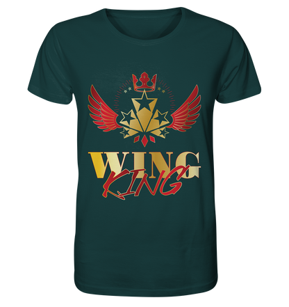 Goldwing - Wing King rot/gold - Organic Shirt