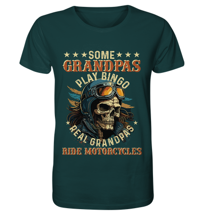 Echte Opas fahren Motorrad - Organic Shirt