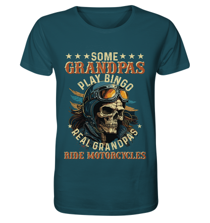 Echte Opas fahren Motorrad - Organic Shirt