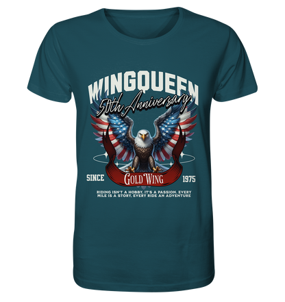 Goldwing Wing Queen 50 Jubiläum 1975 - Organic Shirt