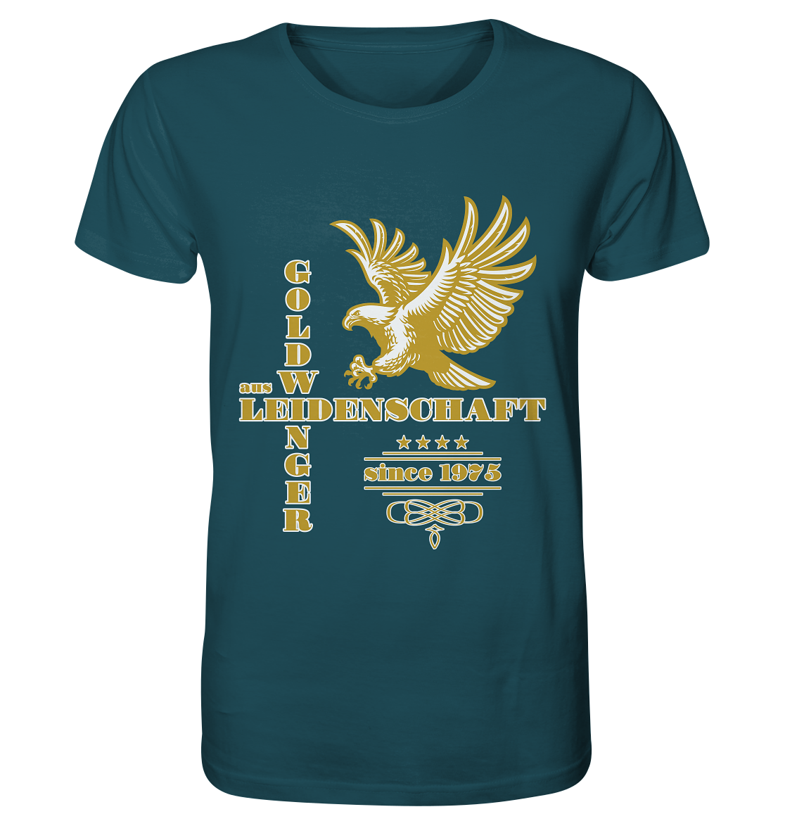 Goldwinger aus Leidenschaft seit 1975 - Organic Shirt