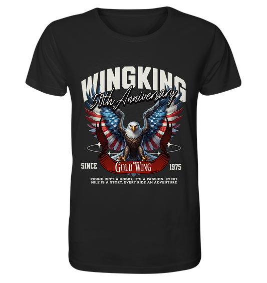 Goldwing Wing King 50 Jubiläum 1975 - Organic Shirt