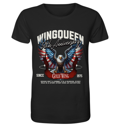 Goldwing Wing Queen 50 Jubiläum 1975 - Organic Shirt