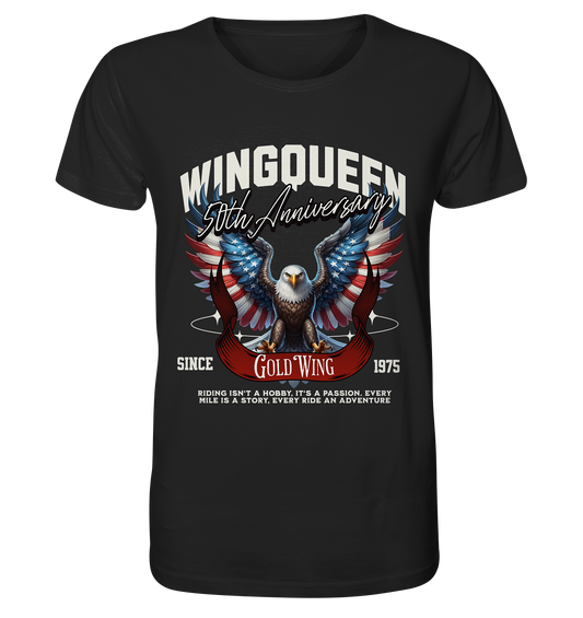 Goldwing Wing Queen 50 Jubiläum 1975 - Organic Shirt