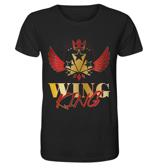 Goldwing - Wing King rot/gold - Organic Shirt