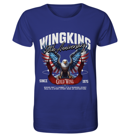 Goldwing Wing King 50 Jubiläum 1975 - Organic Shirt