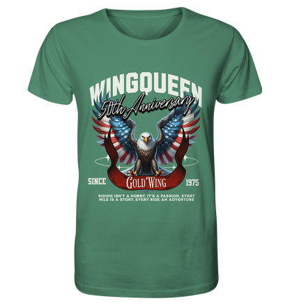 Goldwing Wing Queen 50 Jubiläum 1975 - Organic Shirt