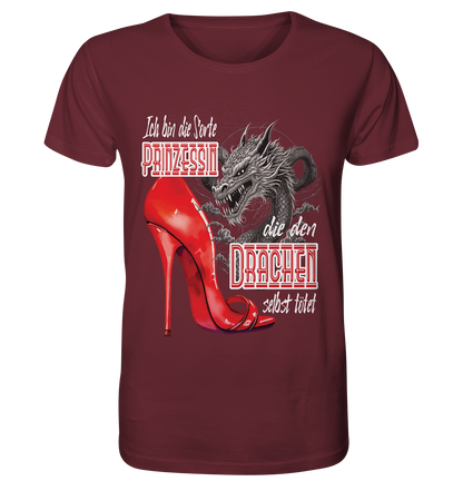 Prinzessin - die den Drachen tötet High Heel - Organic Shirt