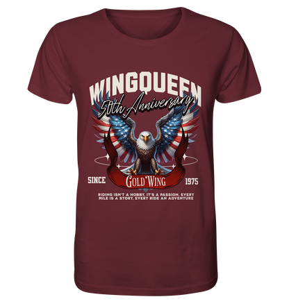 Goldwing Wing Queen 50 Jubiläum 1975 - Organic Shirt
