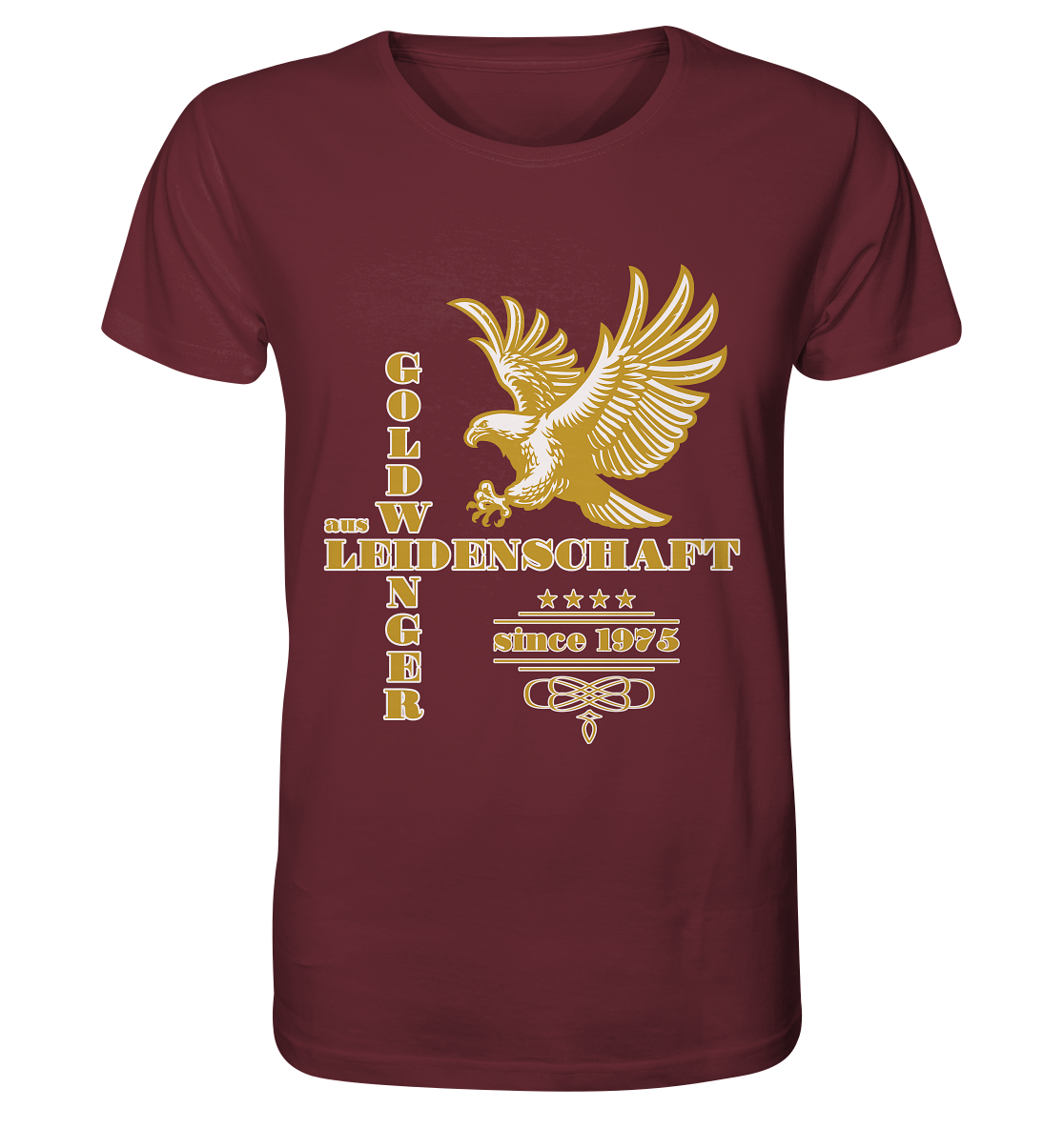 Goldwinger aus Leidenschaft seit 1975 - Organic Shirt