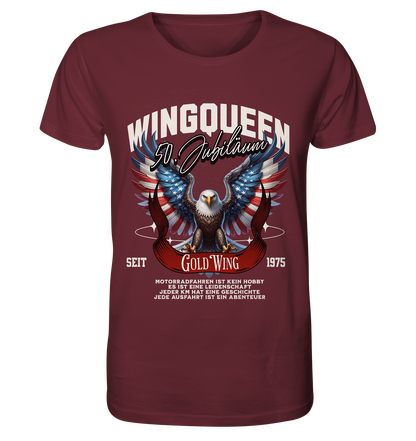 Goldwing Wing Queen 50 Jubiläum 1975 DE - Organic Shirt