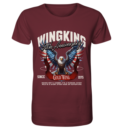 Goldwing Wing King 50 Jubiläum 1975 - Organic Shirt