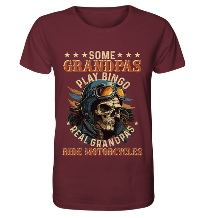 Echte Opas fahren Motorrad - Organic Shirt