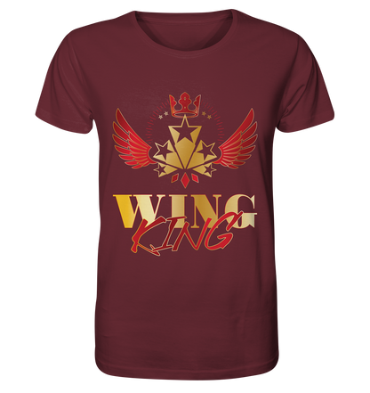 Goldwing - Wing King rot/gold - Organic Shirt