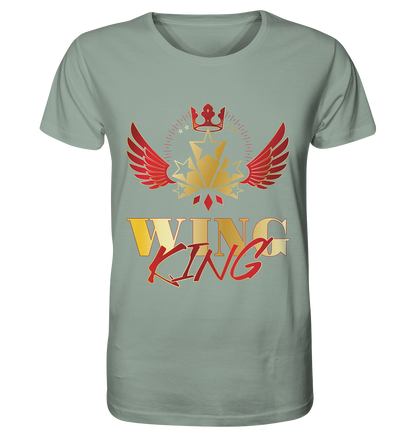 Goldwing - Wing King rot/gold - Organic Shirt