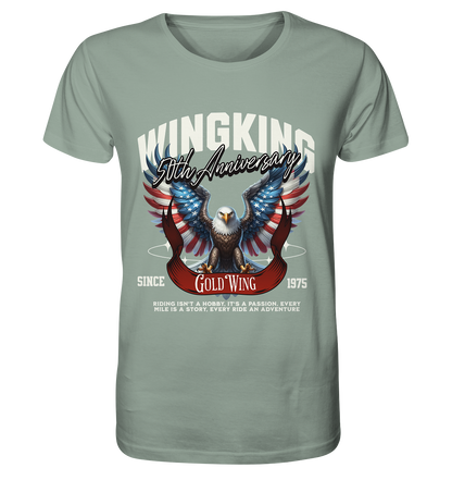 Goldwing Wing King 50 Jubiläum 1975 - Organic Shirt