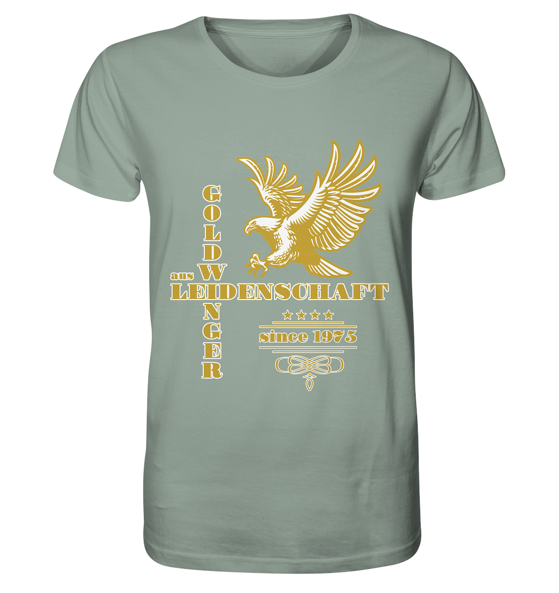 Goldwinger aus Leidenschaft seit 1975 - Organic Shirt