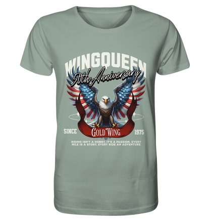 Goldwing Wing Queen 50 Jubiläum 1975 - Organic Shirt