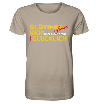 Oldtimer macht Glücklich - Organic Shirt