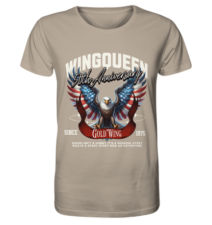 Goldwing Wing Queen 50 Jubiläum 1975 - Organic Shirt