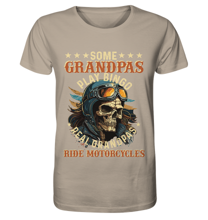 Echte Opas fahren Motorrad - Organic Shirt