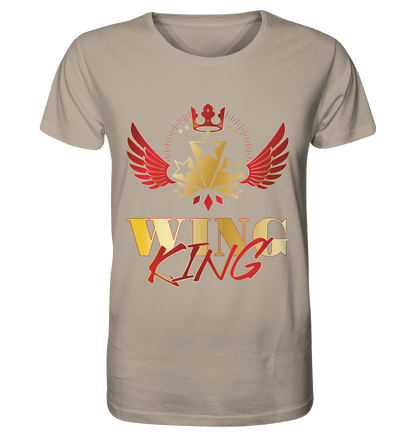 Goldwing - Wing King rot/gold - Organic Shirt