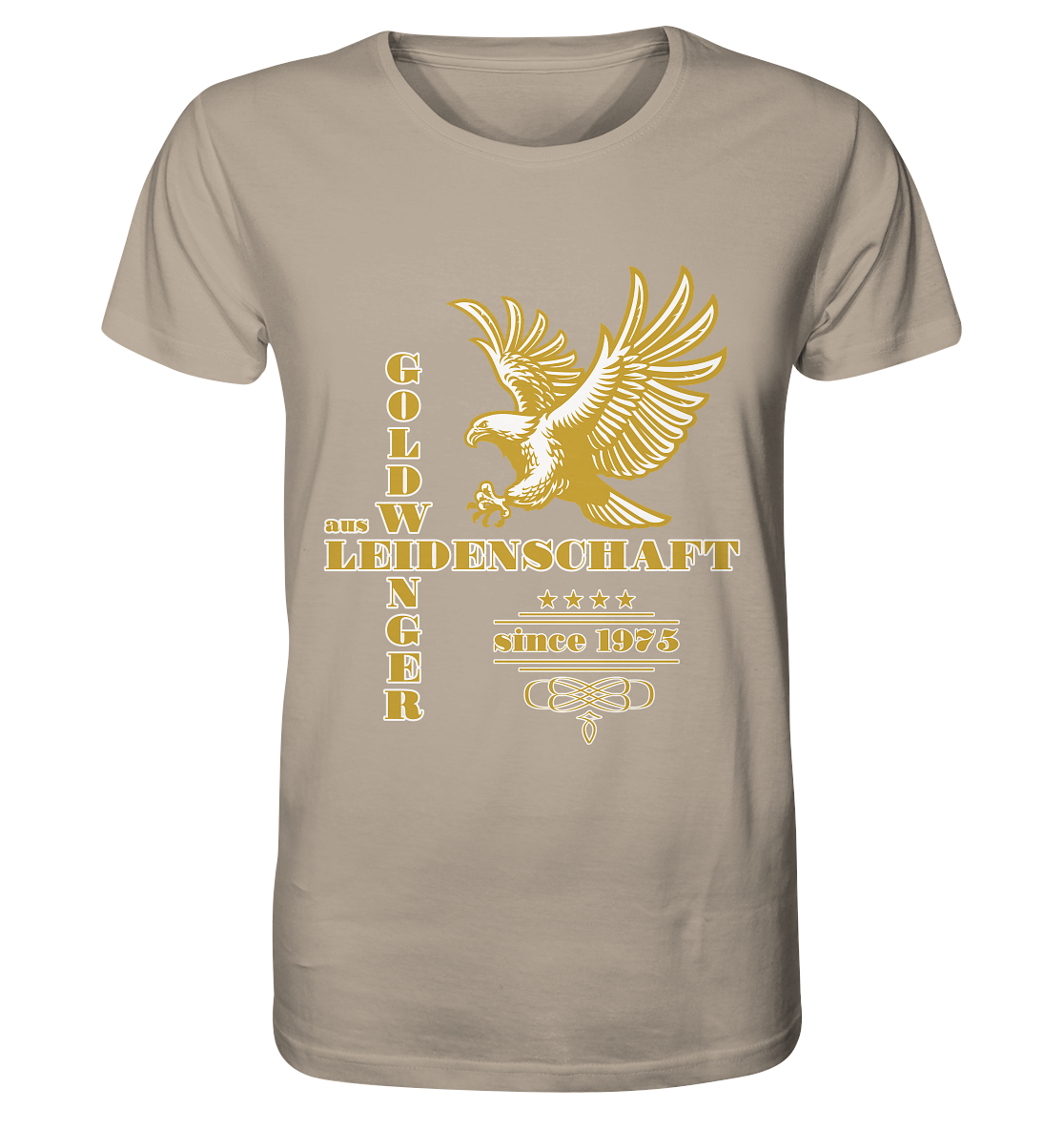 Goldwinger aus Leidenschaft seit 1975 - Organic Shirt