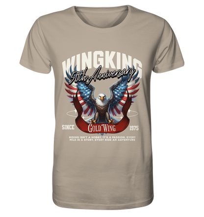 Goldwing Wing King 50 Jubiläum 1975 - Organic Shirt
