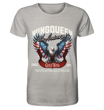 Goldwing Wing Queen 50 Jubiläum 1975 - Organic Shirt