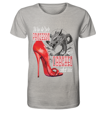 Prinzessin - die den Drachen tötet High Heel - Organic Shirt