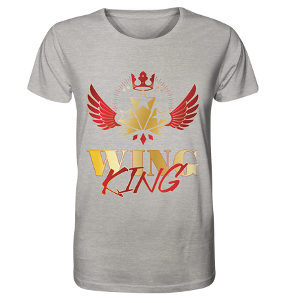 Goldwing - Wing King rot/gold - Organic Shirt