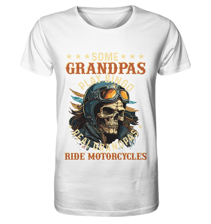 Echte Opas fahren Motorrad - Organic Shirt