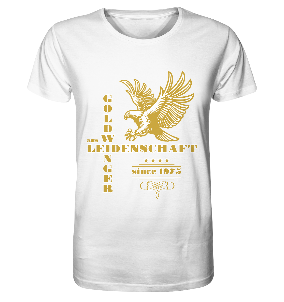 Goldwinger aus Leidenschaft seit 1975 - Organic Shirt