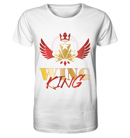 Goldwing - Wing King rot/gold - Organic Shirt