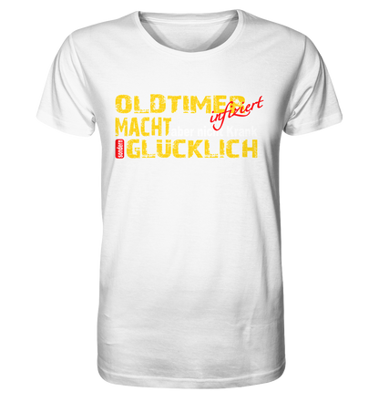 Oldtimer macht Glücklich - Organic Shirt