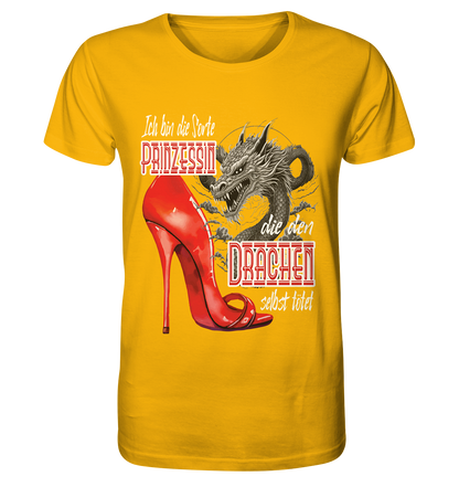Prinzessin - die den Drachen tötet High Heel - Organic Shirt